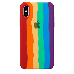 Capinha arco ris silicone para IPHONE 12 6.1 - Capinhas para Celular - Arco ris - Central - unidade    Cod. CP ARCO IP 12 6.1